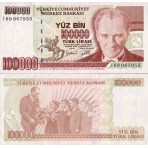 BILLET TURQUIE            K205