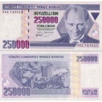 BILLET TURQUIE            K207