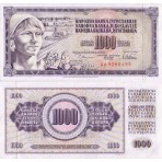 PK92 Yougoslavie - Billet...