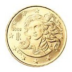Italie 10 Cents  2002