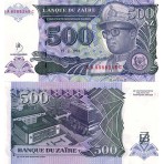 PK63 Zaire - Billet de 500...