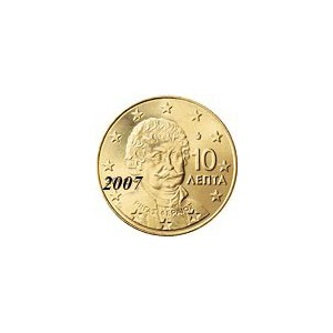 Grece 10 Cents  2007