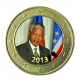 Nelson Mandela 2013 - 1 euro domé couleur