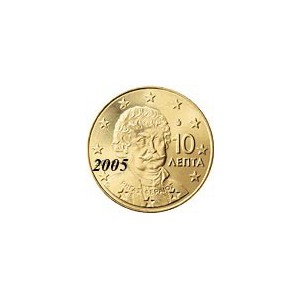 Grece 10 Cents  2005