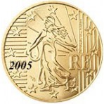 France 10 Cents  2005
