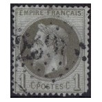 Timbre de France N°25 - 1870 Oblitéré