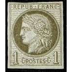 Timbre de France N°39 -...