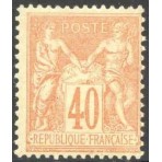 Timbre de France N°94 -...