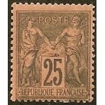 Timbre de France N°91 -...