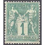 Timbre de France N°61 -...