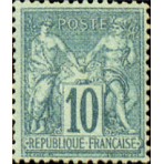 Timbre de France N°76 -...