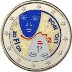 2 EUROS FINLANDE 2006 COULEUR