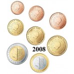 Pays-Bas 2008 : Série complète euro neuve