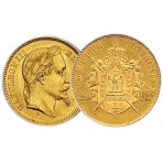 20 Francs Or Napoléon III...