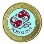 1 euro domé Signes du...