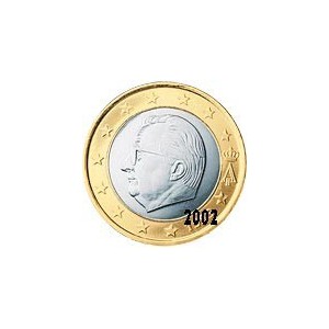Belgique 1 EURO  2002
