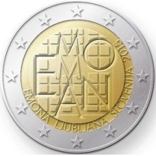 Slovénie 2015 - 2 euro commémorative EMONA