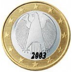 Allemagne 1 EURO  2003 Atelier D