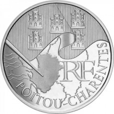 10 Euros des Régions 2010  - Poitou-Charentes