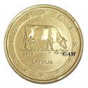 Lettonie 2016 - 2 euro commémorative dorée à l'or fin 24 carats  Industrie laitière