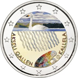 Finlande 2015 - 2 euro commémorative Gallen-Kallela en couleur
