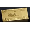 Reproduction billet Russie 100 roubles SOTCHI - Doré or fin 24 carats