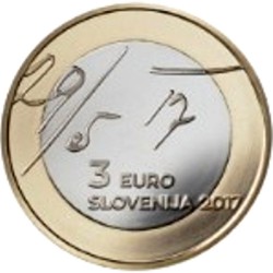 Slovénie 2017 - 3 euro commémorative