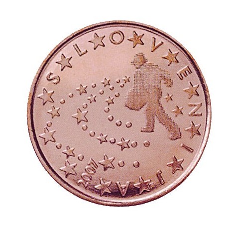 Slovenie 5 Cents  2007