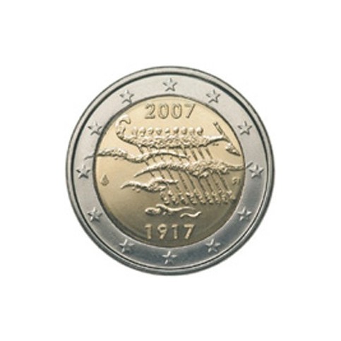 FINLANDE 2007 - 2 EUROS COMMEMORATIVE