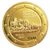 Malte 2017 - 2 euro commémorative Temple dorée à l'or fin 24 carats Malte 2017 - 2 euro commémorative Temple dorée à l'or fin 24 carats