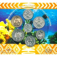 Nouvelle Calédonie 2002 - Coffret BU en francs