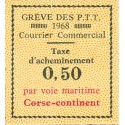 Timbre grève Corse  1968