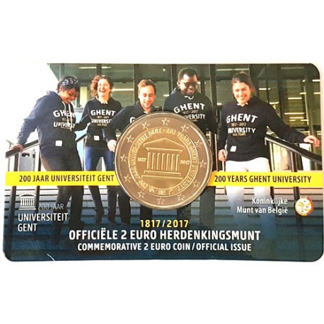 Belgique 2017 - 2 euro commémorative Université de Gent