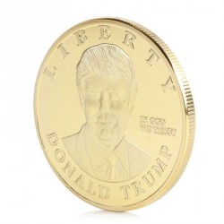 Pièce commémorative 2016 Trump dorée Or