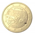 Finlande 2016 - 2 euro commémorative Georg Henrik Wright dorée or fin 24 carats