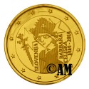 Slovénie 2014 - 2 euro commémorative dorée or fin 24 carats