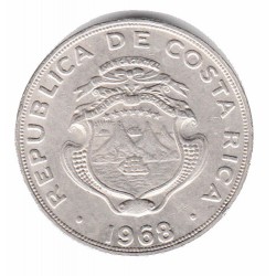 COSTA RICA - sélection de 5 monnaies différentes 