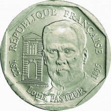 2 Francs Louis Pasteur