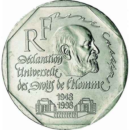 2 Francs Droits de L'Homme