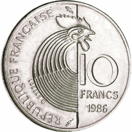 10 Francs Robert Schuman
