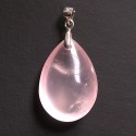 Quartz Rose - Pendentif goutte