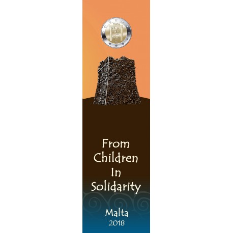 Malte 2018 - 2 euro commémorative coincard Patrimoine 