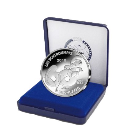 Belgique 2018 - 5 euro argent Schtroumpf