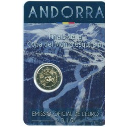 Andorre 2019 - 2 euro commémorative Ski Alpin