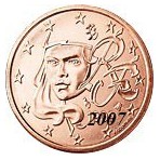 France 1 Cent  2007