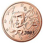 France 1 Cent  2005