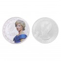 Médaille commémorative Lady Diana argentée