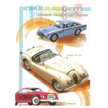 BLOC FEUILLET DES COMORES 1999