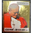 Timbre OR Jean Paul II - Guinée Bissau