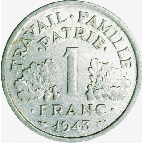 Un Franc FRANCISQUE